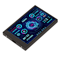 Miniatyrbild 6 av 8: PC CPU Data Monitor 3,5 tum IPS USB Mini-skärm Clear Data Multifunction Mini ITX PC-fodral Moniror för PC-chassi