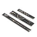 Miniatyrbilde 7 av 8: PCB-linjal for ingeniører Multifunksjonell 3 størrelser Standardskala linjal for elektroniske ingeniører