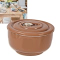 Miniatyrbilde 7 av 8: Husholdnings Anti Drop 304 Rustfritt Stål Barnebolle Fortettet Dobbeltlags Isolerte Matbeholdere Kaffe Farge
