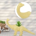 Pikkukuva 4 / 8: Dinosaurus-kukkakruunu Kaktus Mehikasvi-ruukku Puutarhakoriste (keltainen)