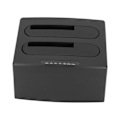 Miniatyrbild 3 av 8: Hårddiskläsare USB 3.0 till SATA I II III Dual Bay Extern HDD Dockningsstation Offline Clone Copy för 2,5 tum 3,5 tum HDD SSD EU-kontakt