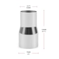 Miniatyrbillede 8 af 8: Universal rustfrit stål udstødningsrørskontakt Røradapter Reducer Modificeret del 63MM / 76MM