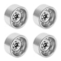 Miniatyrbilde 6 av 8: 4 stk 1,9 tommers RC-hjulnav Aluminiumlegering Sikker Robust Slitesterk Gjenbrukbar Enkel montering RC-felger Firkantet hull