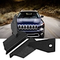 Miniatyrbilde 7 av 8: 1 Par Bil A-Pillar Vindusskjermmontert LED Arbeidslysstangbrakett for Jeep Cherokee XJ