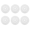 Miniatyrbillede 8 af 8: 50 stk Engangs Øjenvippelimholdere Transparent Plast Øjenvippeforlængelseslim Stativ Pad