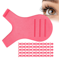 Miniatyrbilde 8 av 8: 50 stk Y-formet Vippetang Vipper Extensions Transplantasjon Permanent Børste Mascara Verktøy Rose Red