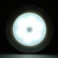 Miniatyrbillede 8 af 8: 6 LED Rund Automatisk Bevægelsessensor Infrarød Natlys Skab Trappe Lampe