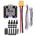 Pikkukuva 1 / 8: 4-in-1 ESC 45A 3-6S nopeussäädin kortti RC FPV Racing Drone Quadcopterille Punainen