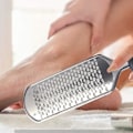 Miniatyrbillede 6 af 8: Professionel Fed Rasp Scrubber Fodfil Fodvortefjerner til fjernelse af grov død hud