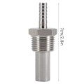 Miniatyrbilde 7 av 8: 1/2\" MPT Oksygensten 1/4' Barb Inline Karbonering Lufting Hjemmebrygg Sten (2 mikron)