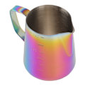 Miniatyrbilde 6 av 8: Melkeskummer Dual Scale 304 Rustfritt Stål Melkeskummer Kopp Kaffe Dampkanne For Latte Art 350ML Fargerik