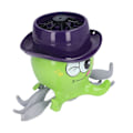 Miniatyrbillede 6 af 8: Boblemaskine Genopladelig Kreativitet Blæksprutteform Automatisk Bobleblæser til 3+ år (Grøn)