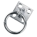 Miniatyrbillede 4 af 8: Bindestang Plade Rustfri Belægning Metal Hestbindningsring til Hestestald og Staldbad