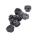 Miniatyrbild 7 av 8: 10 st/set 16T-25T 7075 48P stål RC bilmotor kugghjul för 1/8 1/10 borstlös motor