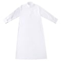 Miniatyrbillede 4 af 5: Islamisk Mænds Hvid XL Plain Lang Robe Thobe Kaftan Kjole