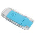 Pikkukuva 7 / 8: LED-kirjanmerkkilamppu USB-ladattava 3 kirkkautta Lämmin valkoinen valo Kannettava leike lukulampuksi yölukemiseen Sininen
