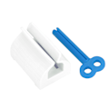 Miniatyrbillede 6 af 8: Rullende Tandpasta Squeezer Tandpasta Dispenserholder til badeværelse (blå)