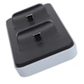 Miniatyrbillede 7 af 8: Dobbelt Trådløs Gamepad Opladningsstation til PS5 TypeC Gamepad Opladningsstation