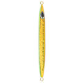 Miniatyrbilde 2 av 8: Synkende jernplate Fiske Lokke Hardt agn 3D-øyne Bass Crankbait Tackle Wobbler Gull