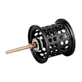 Miniatyrbillede 2 af 8: Rulle med kuglelejer i aluminium til PMAX3/BMAX3/SMAX3 støbevalser (sort)