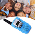Miniatyrbillede 8 af 8: 2 stk. børne walkie talkie 3 km rækkevidde klar lyd Håndholdt 2-vejs radiolegetøj til børn blå