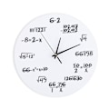 Miniatyrbild 1 av 8: Väggklocka 3D-dekorationsklocka Matematisk formel för inredning av heminredning för barnrum