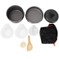 Miniatyrbillede 1 af 8: 1-2 personer Udendørs Bærbar Foldbar Gryde Aluminiumlegering Køkkenudstyr Picnic Vandreture Camping Pot