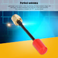 Miniatyrbillede 8 af 8: Til EMAX 5.8G Nano 3dBi Gain Cirkulært Polariseret Transmissionsantenne til FPV Racing Drones Dextral/SMA (Intern Pin)