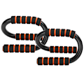 Miniatyrbilde 2 av 8: 1 par/sett S-type Push Up-stativ Kroppsbygging Fitness Push-up-stenger med skum polstrede grep
