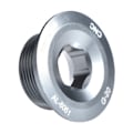 Miniatyrbild 5 av 8: GUB Aluminiumlegering Cykel Cranket Vev Fixing Bolt Skruv för (Titanium Färg)