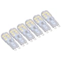Miniatyrbilde 4 av 8: G9 Glødepære Dimbar Øyevennlig Strømsparende 14 LED 3W Glødepære for Lysekrone Bordlampe 6 stk Hvit Lys 220V