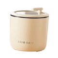 Miniatyrbilde 2 av 8: Mini riskoker Multifunksjonell hjem elektrisk riskokere Lav effekt sovesal Non Stick Congee koker CN 220V Hvit