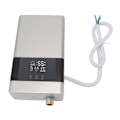 Miniatyrbild 8 av 8: Tanklös varmvattenberedare 6000W Elvärmare Enkel installation Pekskärm Automatisk konstantvattenvärmare EU-kontakt 220V Silver