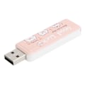 Miniatyrbillede 4 af 8: USB2.0 PushPull Flashdrev Hukommelse Firmagavel Bil Computer Tilbehør (Lykkegris 128GB)