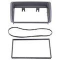 Miniatyrbillede 1 af 8: 2Din Bilstereo Radio Facia Center Control CD Dash Panel Rambyte til FIAT Panda 2003-2012