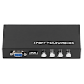 Miniatyrbild 2 av 8: 4-ports VGA-växlare SVGA-monitordelningsväxlare 4-i-1-ut för LCD-dator-TV-monitor