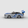 Pikkukuva 3 / 6: 203-osainen superkilpa-autojen rakennuspalikkasetti