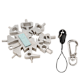 Miniatyrbilde 2 av 8: 21-i-1 Snowflake Wrench Spanner Multifunksjonsverktøy for piler