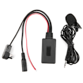 Pikkukuva 1 / 8: Bluetooth 5.0 AUX-kaapeliadapter mikrofonilla Handsfree Sopii Alpine CDA-9857 CDA-9886 CDA-117