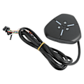 Miniatyrbillede 2 af 8: Stationær computer Strømbryder Dobbelt Strømbryder Desktop Computer Switch-knap til stationære computere 2 USB