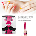 Miniatyrbild 7 av 8: Nail Gel Forms Goldfish Shape Självhäftande Nail Art Extension Sticker för kvinnor