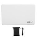 Miniatyrbild 1 av 8: Extern hårddisk USB3.0 Mobil Disk 2.5 tum för Dator Bärbar Dator Datatillbehör Vit 320GB