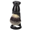 Miniatyrbillede 3 af 8: Sort akryl barberkostestativ Skægbørste Barberudstyr (skægbørste+holder)