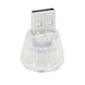 Pikkukuva 5 / 8: 10 kpl Mini USB LED-valo 5V Pistokkeella Auton LED Sisävalaistussetti Yleinen Autolle Kotiin Toimistoon Sininen Valo