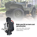 Miniatyrbild 7 av 8: 1/10 RC Crawler Car Winch Remote Controller Receiver för SCX10 D90 D110 TF2 för TRX4Black