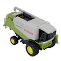 Miniatyrbillede 7 af 8: 1:32 Farm Traktor Legetøj Robust legering Slidstærk Drop Resistant Udsøgt Højsimuleret Farm Truck Legetøjsmodel