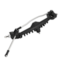 Miniatyrbillede 8 af 8: RC Crawler Bil Foraksel Nylon og Stål Sort RC Portal Foraksel til Axial Capra 1.9 1/10 UTB Klatrebils