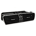 Miniatyrbild 3 av 8: Black Chrome Central Dashboard Air Out Vent 3AD819728A Center Dash AC Värmare Luftventil Passar för B6 B7 CC