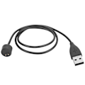 Pikkukuva 8 / 8: Magneettinen imu USB-laturi Adapteri Johto Lataustelakka Xiaomi Band 5 Urheilurannekkeelle Musta