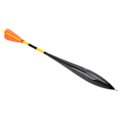 Miniatyrbilde 8 av 8: Fiskebobber Fiske Slip Floats Egenvekt Iøynefallende Trekant Hale Fiske Floats Bobbers 1.0
